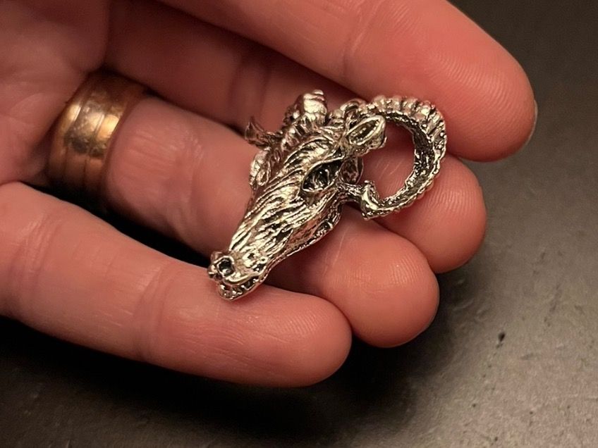 Ciondoli: Amulett/ Anhänger Widder – Nuovo (secondo la descrizione) da Gams venduto da Mariawicca 1
