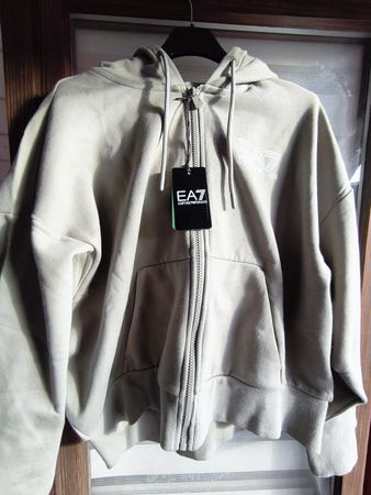 EA7 Emporio Armani Hoodie and Pants Set Khaki New