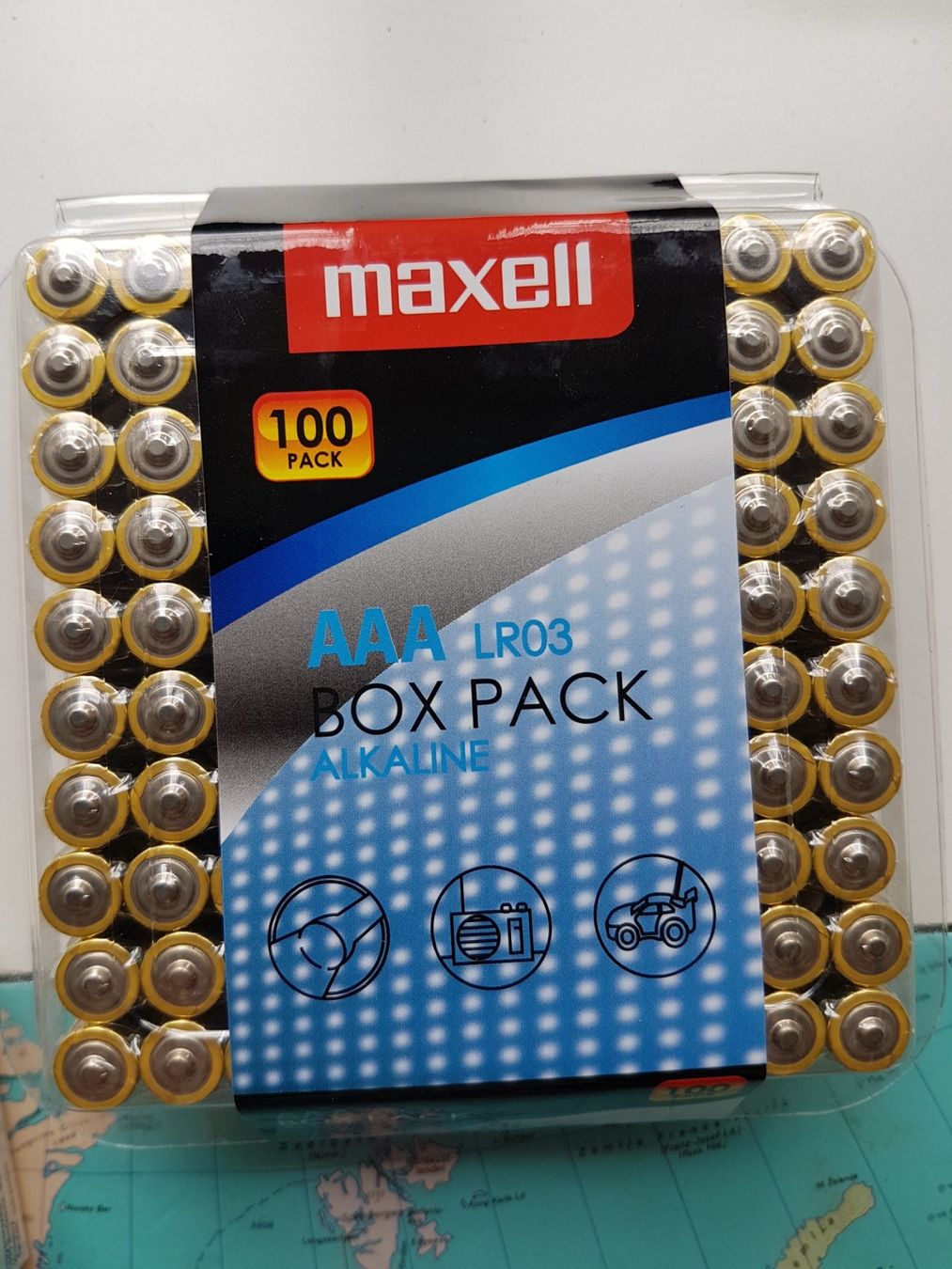 Caricatori & Batterie: Maxell Batterien AAA LR03 100 Stück – Nuovo e nell'imballaggio originale da Duebendorf venduto da Arenenberg1