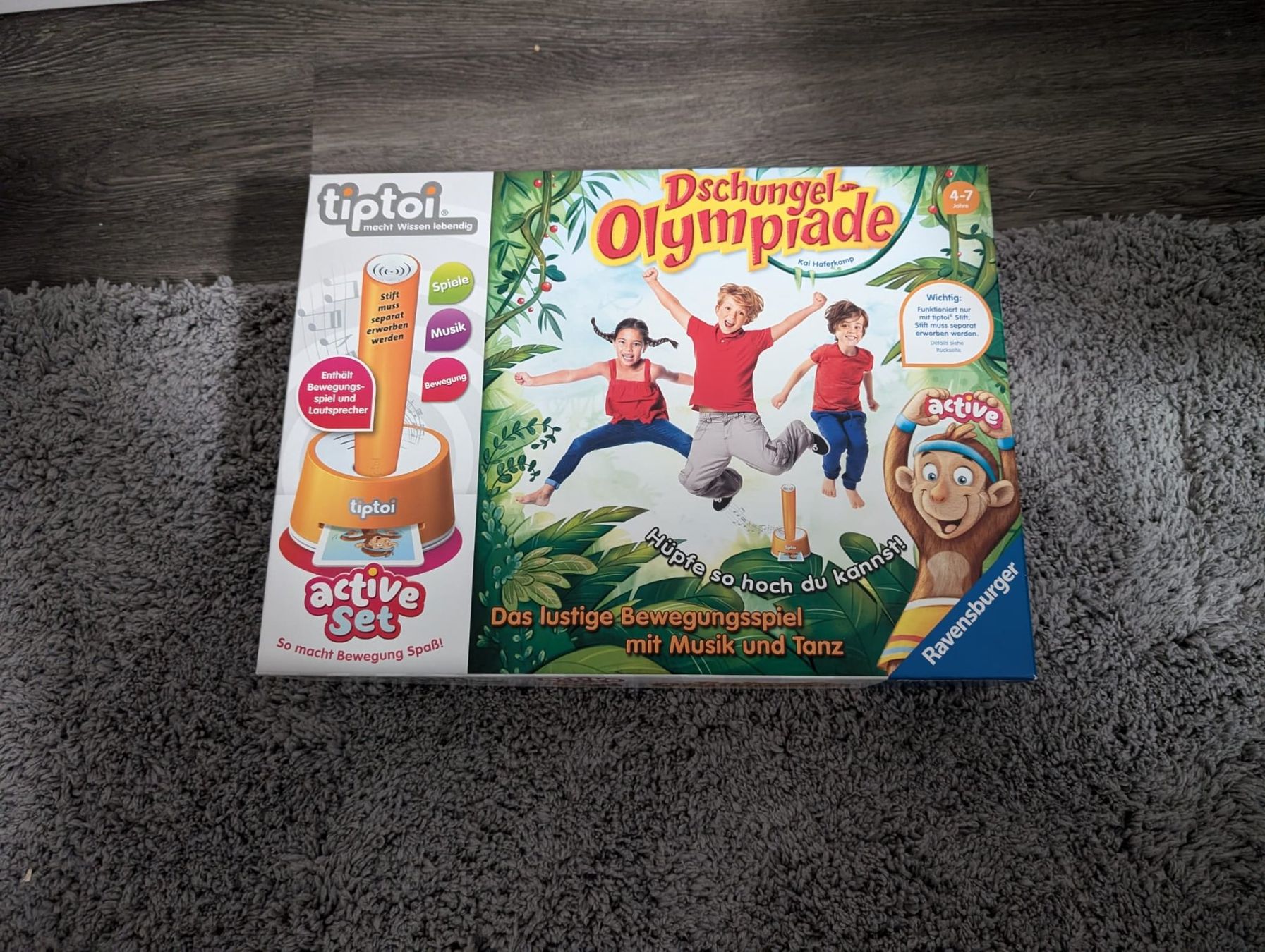 Ravensburger Jeux: Tiptoi Dschungel Olympiade – Neuf (Voir description) à Waldkirch par S.Hugener