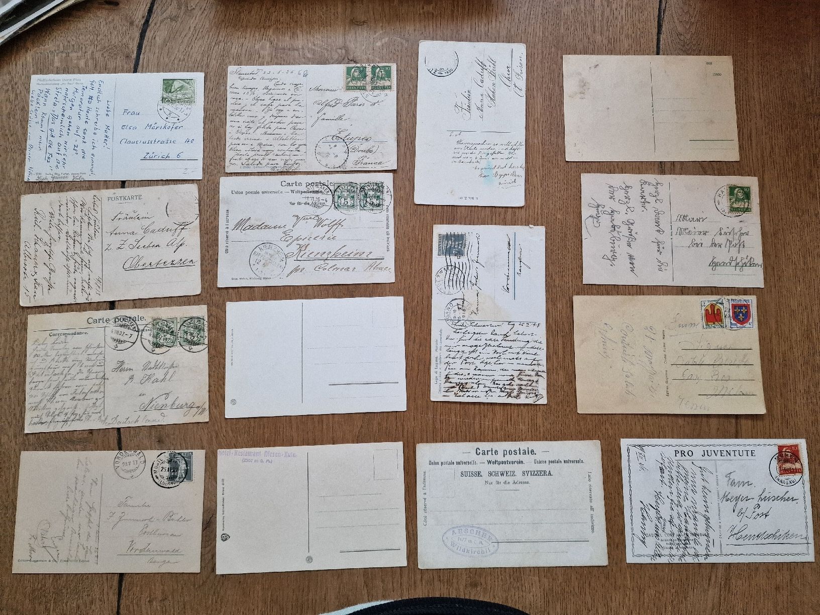 Ansichtskarten: Große Sammlung historischer Schweizer Postkarten 52Stk. – Gebraucht aus Gossau SG von ush_db7j 1