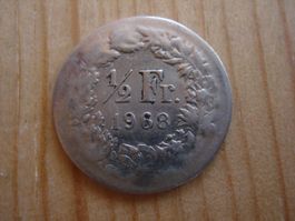(P2) 1/2 Franken 1968 spéciale