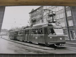AK Basel Morgartenring mit Tram