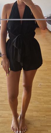 Combishort noire d'été, taille M