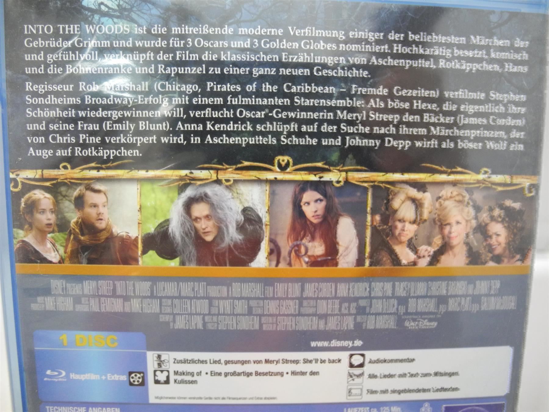 Tutti i DVDs: Disney DVD Into the Woods, Nr. 665 – Nuovo e nell'imballaggio originale da Kottwil venduto da Crazyrolf 2