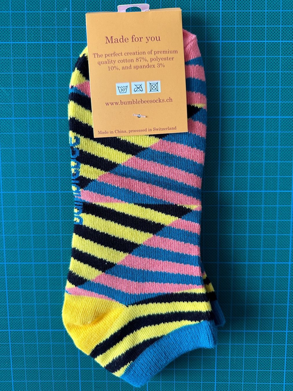 Calze: NEU Bumblebee Socks: Bunte Socken – Nuovo e nell'imballaggio originale da Zürich venduto da ag1985 1