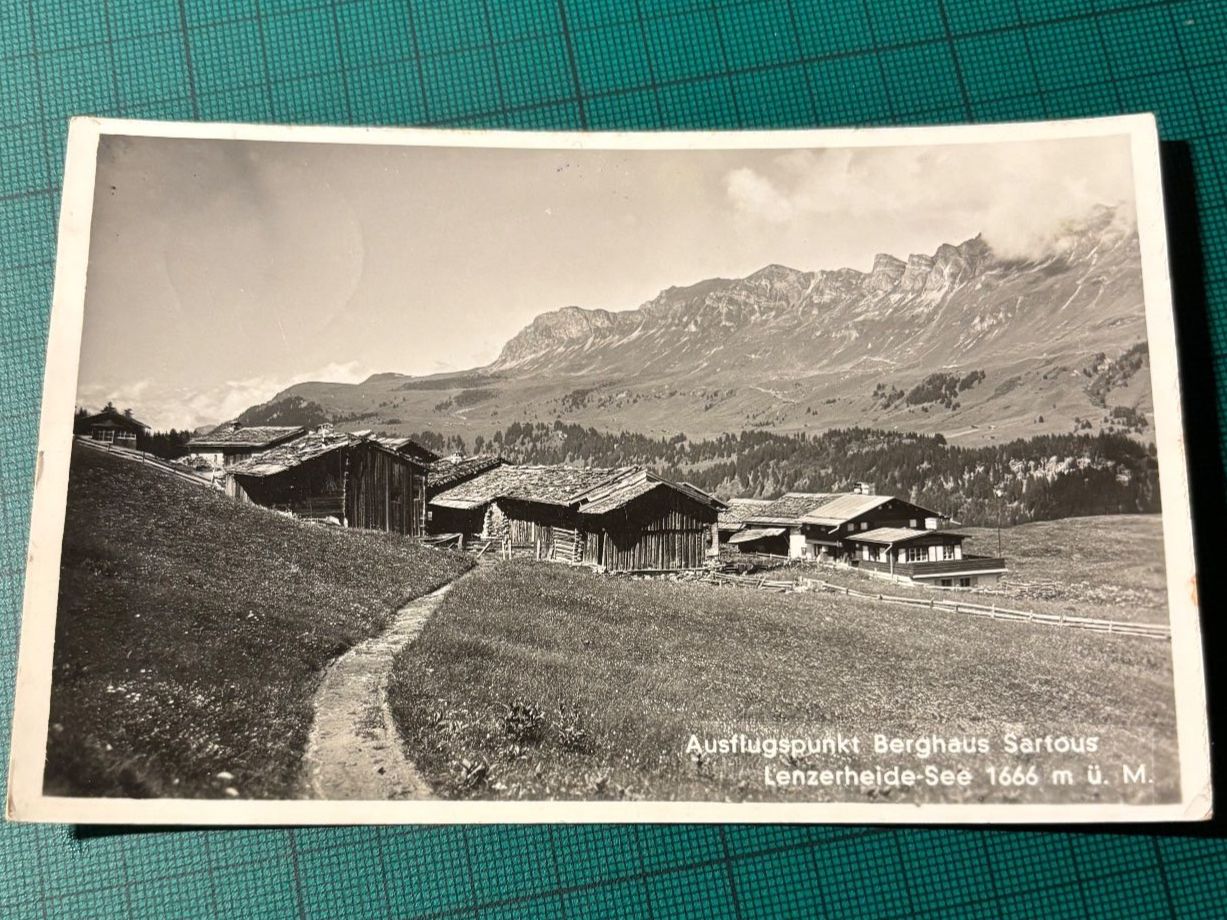 Cartoline postali: AK Lenzerheide-See. gest. 1933 PARPAN. – Usato da Utzenstorf venduto da Rose0303 1