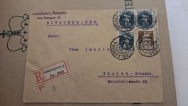 1921 Einschreiben  Deutsches Reich
