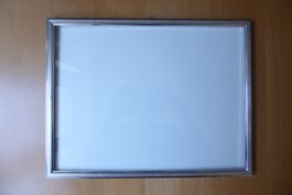 Antiker Bilderrahmen in Echtsilber 26.5 x 34.5 cm