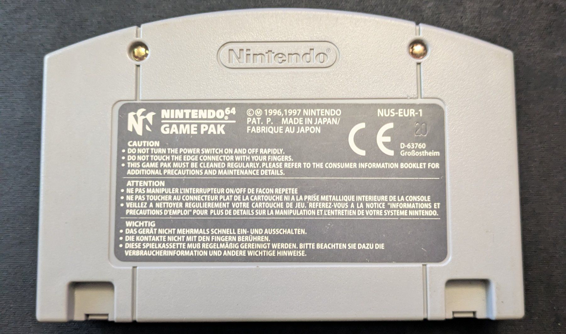 Nintendo Giochi: N64 WCW Mayhem – Usato da Bubikon venduto da el-ectronico 1