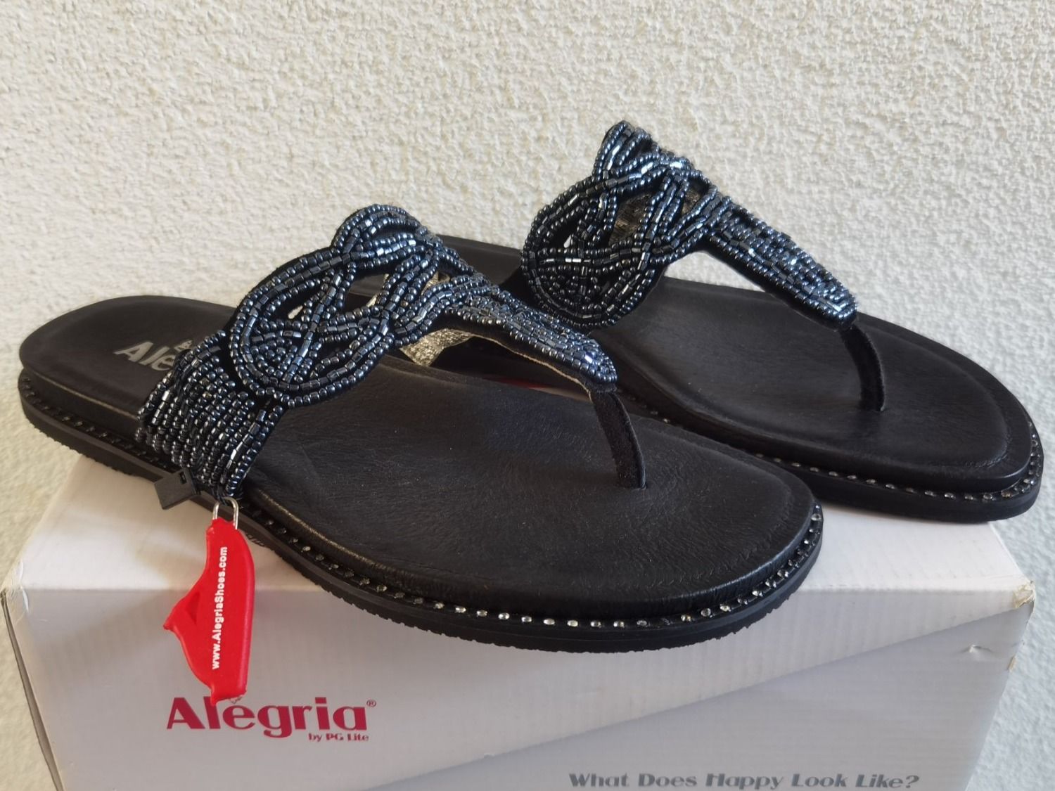 Scarpe da donna: Alegria Leder Sandalen Gr. 39 Neu – Nuovo e nell'imballaggio originale da Uerkheim venduto da Justi.y