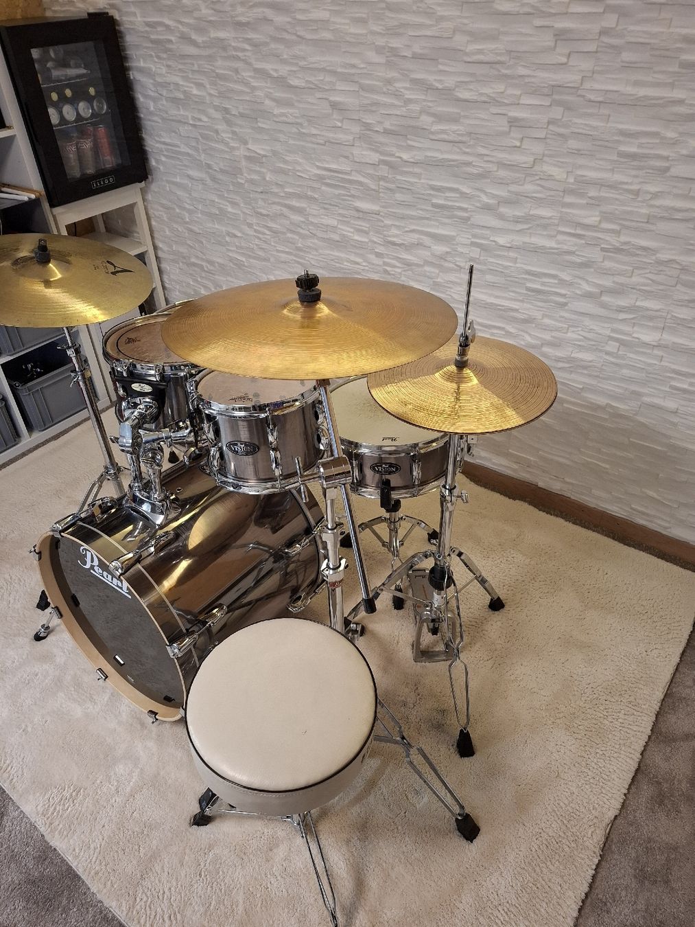 Strumenti musicali: Schlagzeug Pearl Vision  – Usato da Luzern venduto da Remo610 1
