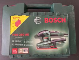 Neuwertige Bosch PSS 250 AE Exzenterschleifer