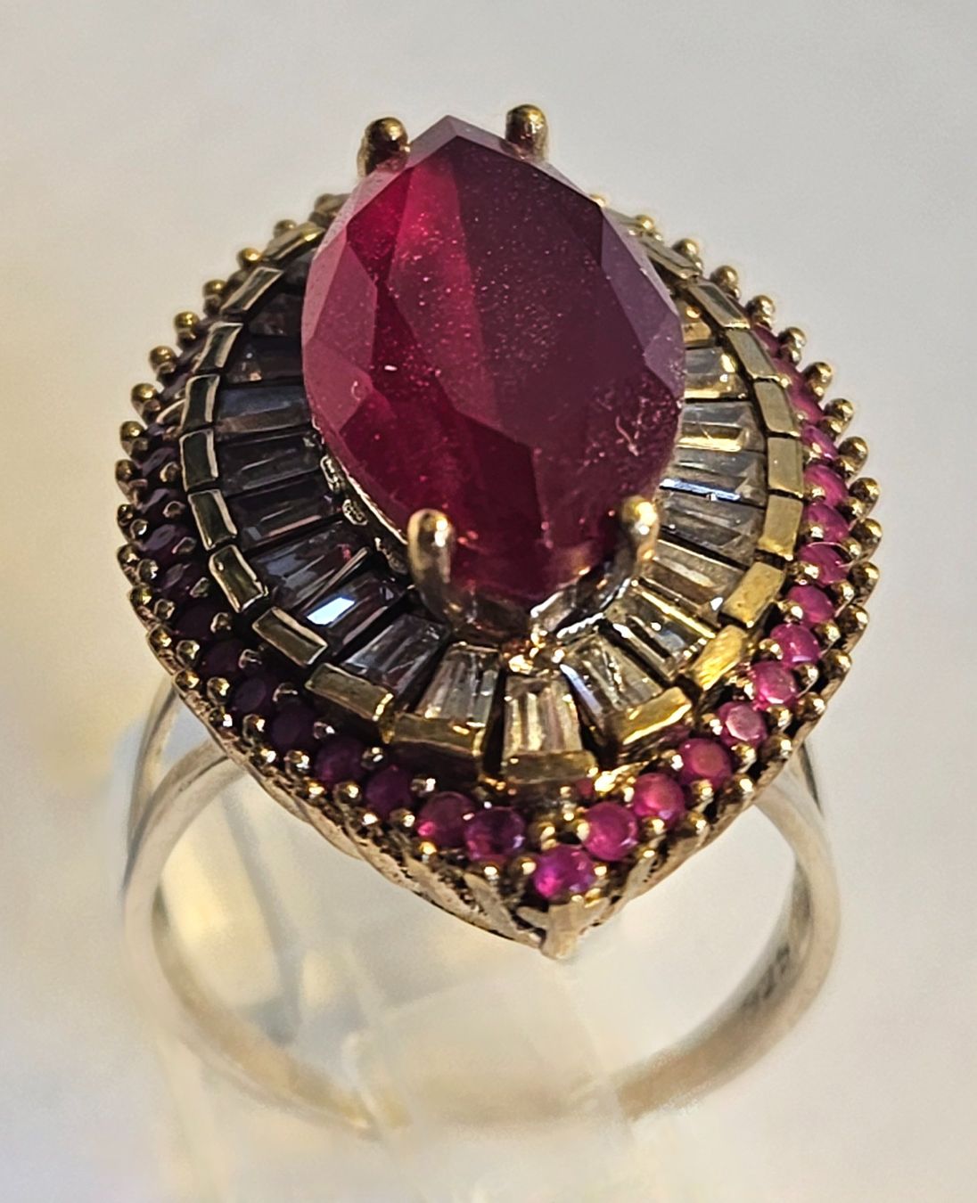 Ringe: Ring grosser roter Rubin Grösse 59 – Neu (gemäss Beschreibung) aus Zürich von ben_mn5h 6