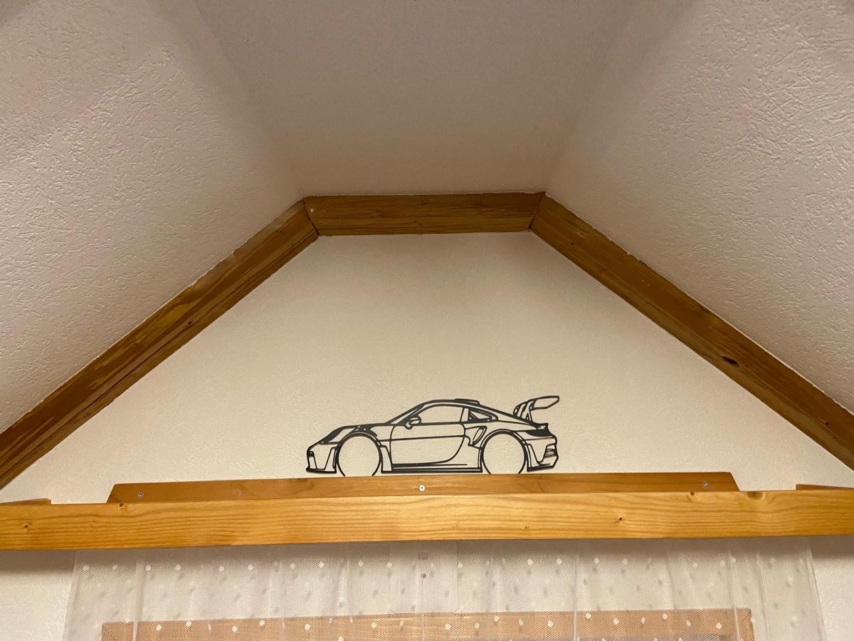 Tutte le decorazioni: Wanddeko Porsche GT2 – Nuovo e nell'imballaggio originale da Degersheim venduto da Frischi08