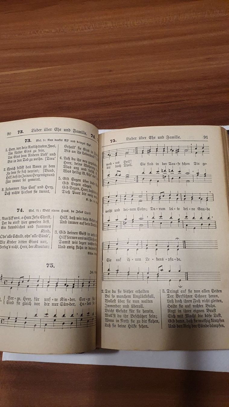 Libri: Kirchen Gesangbuch 1890 TOP ZUSTAND – Usato da Bütschwil venduto da Karma2022 7