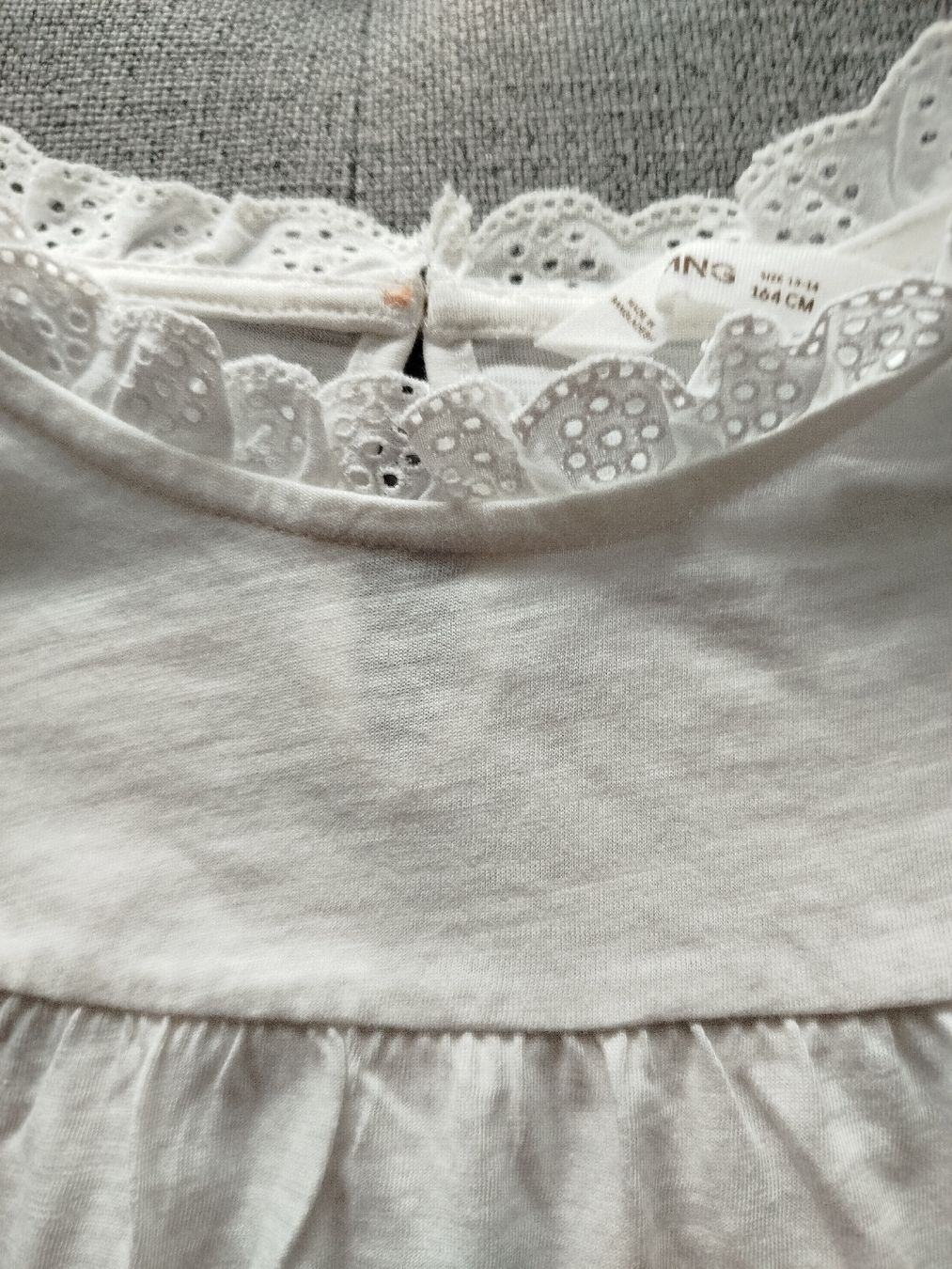 Mango Camicette, T-shirt & Top: Dünnes Mängo Top offwhite 162 – Usato da Münchwilen AG venduto da Lillyfee08 1