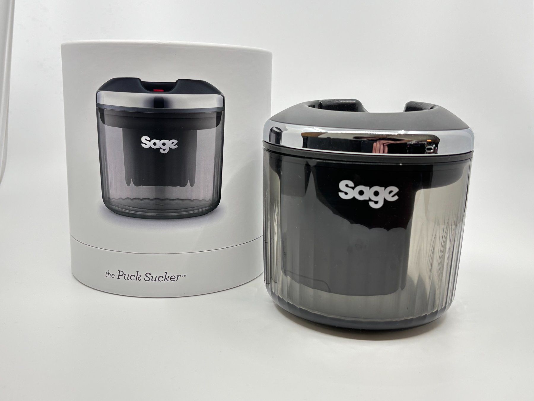 Sage Macchine per caffè & Macchine per espresso: Sage the Puck Sucker Kaffeesatzbehälter neuwertig – Nuovo (secondo la descrizione) da Zürich venduto da carlmitk