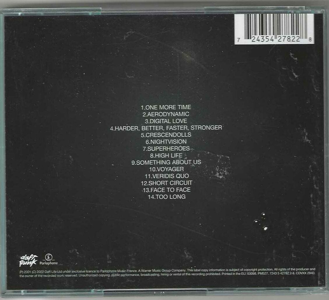 CD: Daft Punk – Discovery – Usato da Genève venduto da CDLPBookS 1
