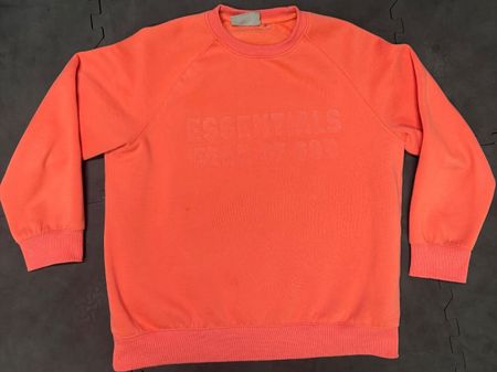 Essentials Fear of God Sweater, Koralle, Grösse M top!