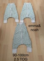 emma & noah Schlafsack mit Füssen 2.5 TOG