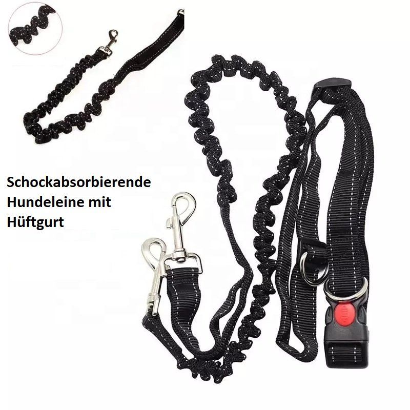 Guinzagli & Collari: EXA Hände Frei Hundeleine / Joggingleine – Nuovo e nell'imballaggio originale da Werdenberg venduto da EXA-Animal-World 1