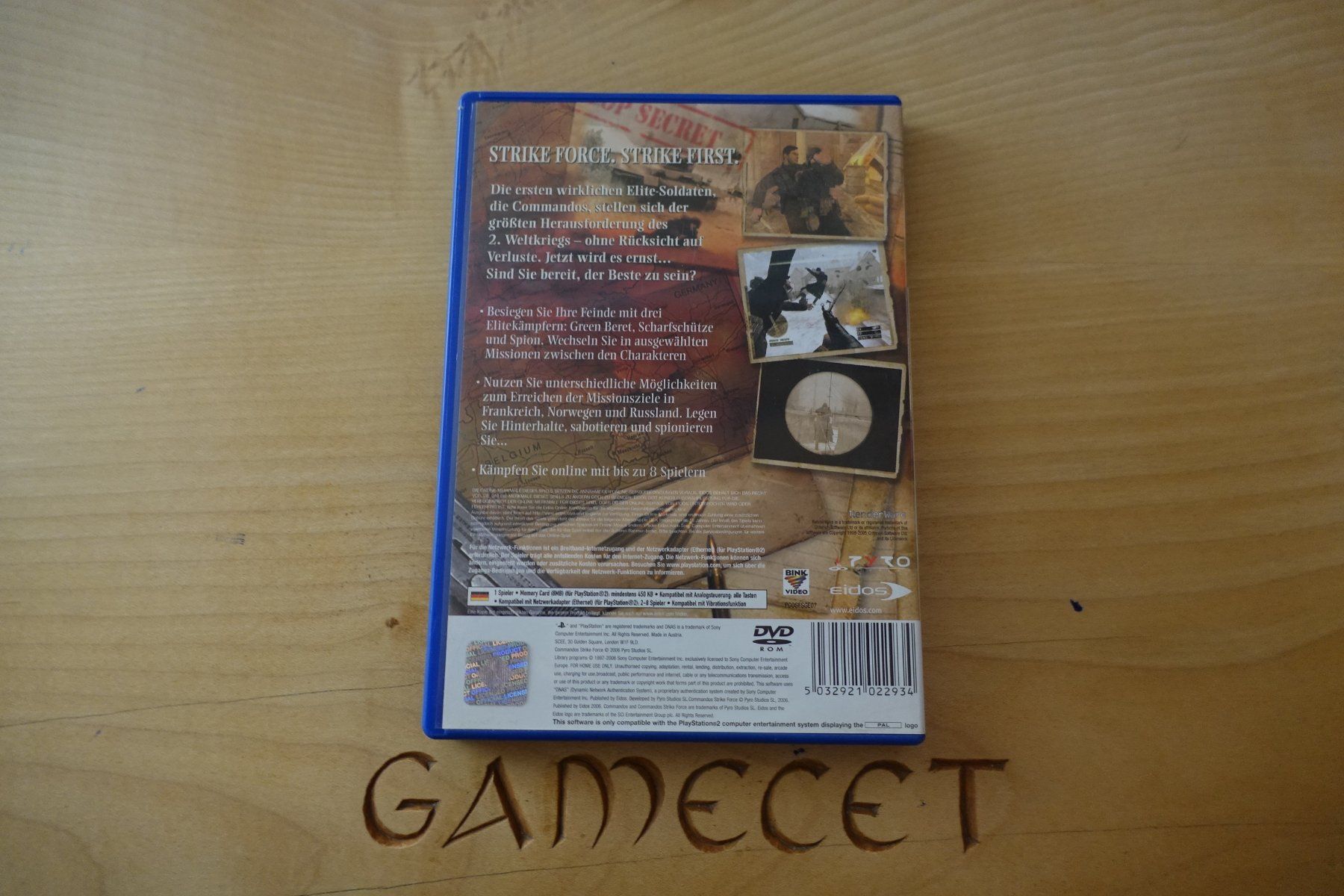 Sony Giochi: Commandos Strike Force – Usato da Steinach venduto da Gamecet 2