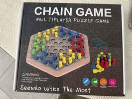 CHAIN ​​GAME–Le jeu de stratégie triangulaire/ +3 ans - NEU