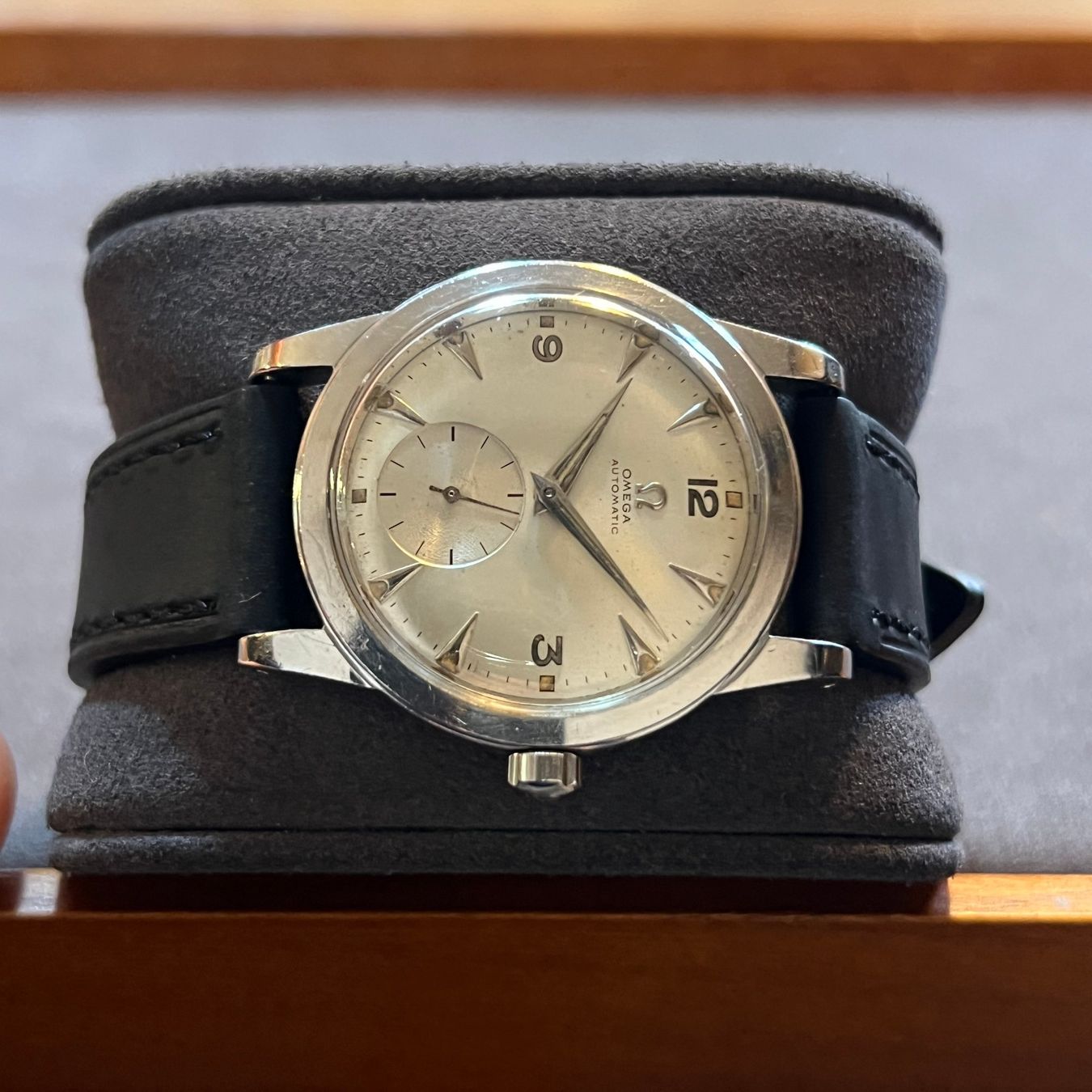 Omega Orologi: Omega Seamaster Vintage Automatic Bumper 2576-1 – Usato da Carouge GE venduto da Watchaser 6