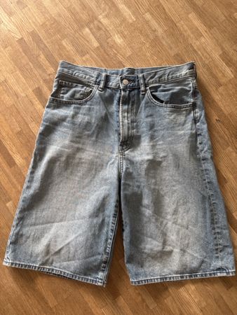 Jeans Shorts GU blau Grösse M  Zustand