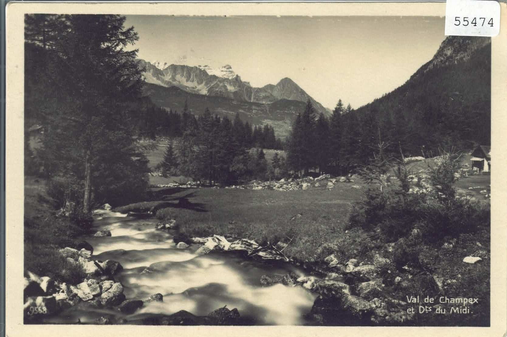 Cartoline postali: Val de Champex et Dents du Midi – Usato da Ettingen venduto da Kartenplanet