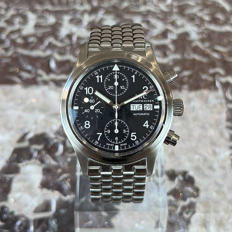 Orologi: IWC Pilot Chronograph IW370603 – Usato da Genève venduto da minty.watches