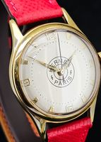 Seltene vergoldete Hermes Paris Sammleruhr