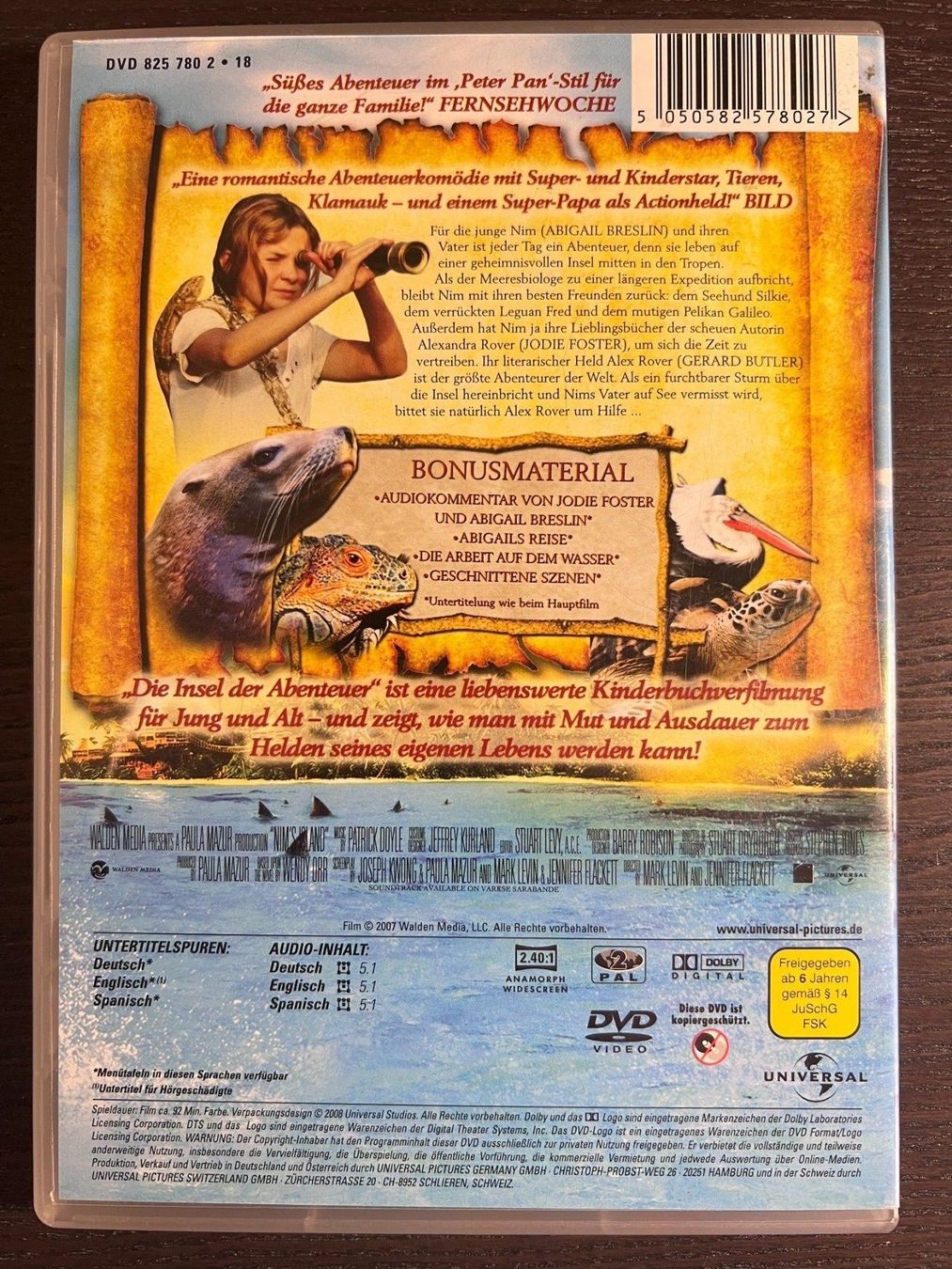 Tutti i DVDs: Die Insel der Abenteuer – Usato da Zürich venduto da FilmFreunde 1