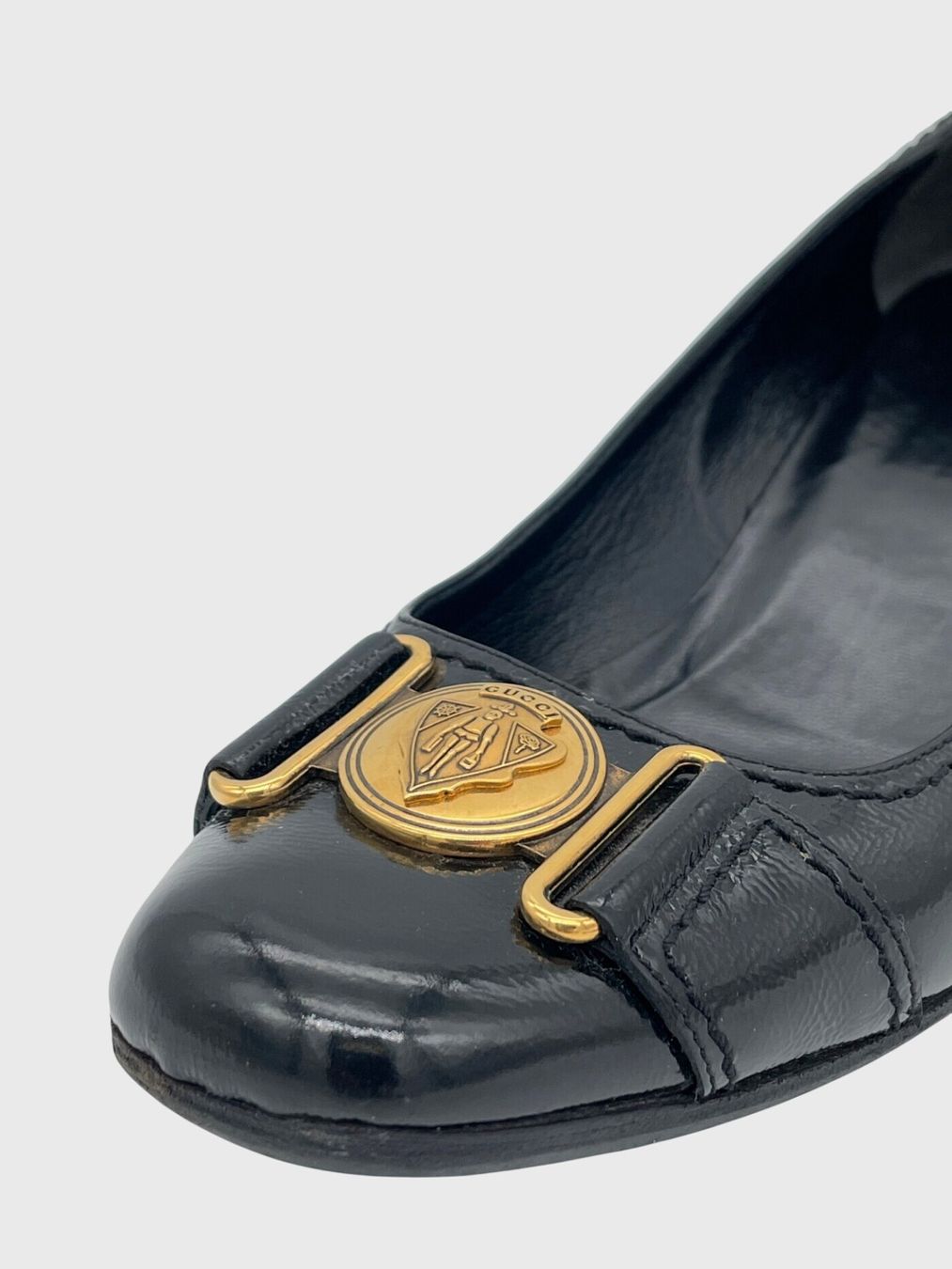 Gucci Scarpe da donna: Gucci Patent Leather Pump EU 38.5 Schwarz – Usato da Zürich venduto da shoe_shop 5