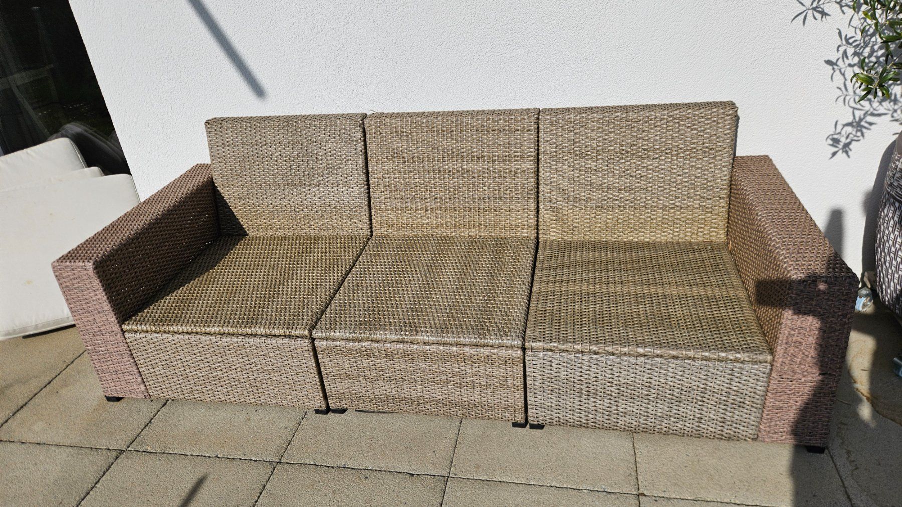 Ikea Sofas: IKEA Outdoor Lounge - 3 Plätze – D'occasion à Bassersdorf par Sunseekker1 2