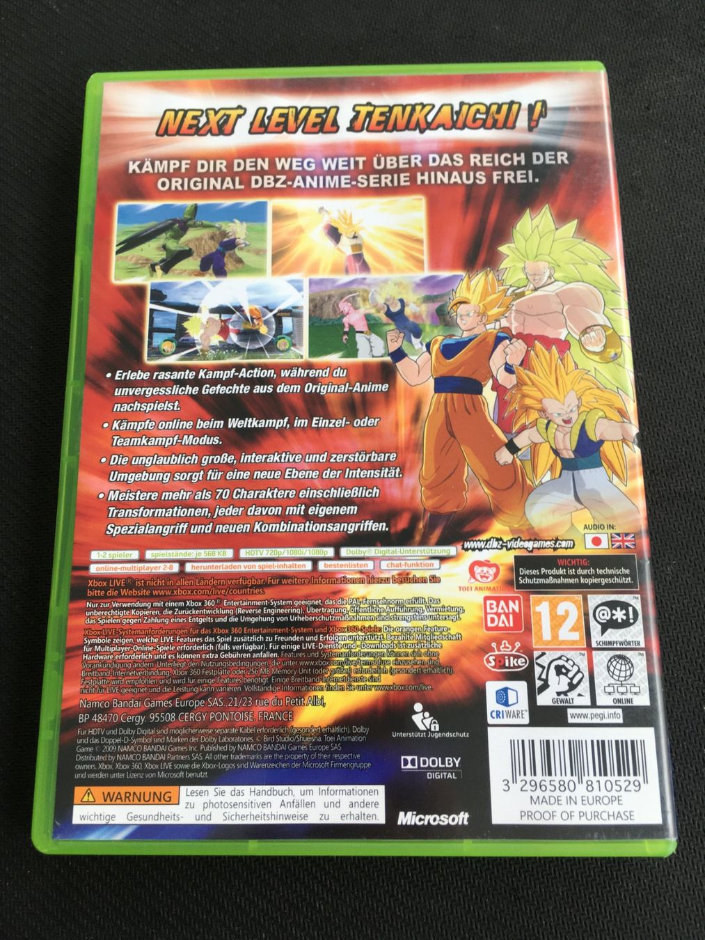 Microsoft Giochi: Dragonball Raging Blast - Xbox 360 – Usato da St.Gallen venduto da sjosjo 1