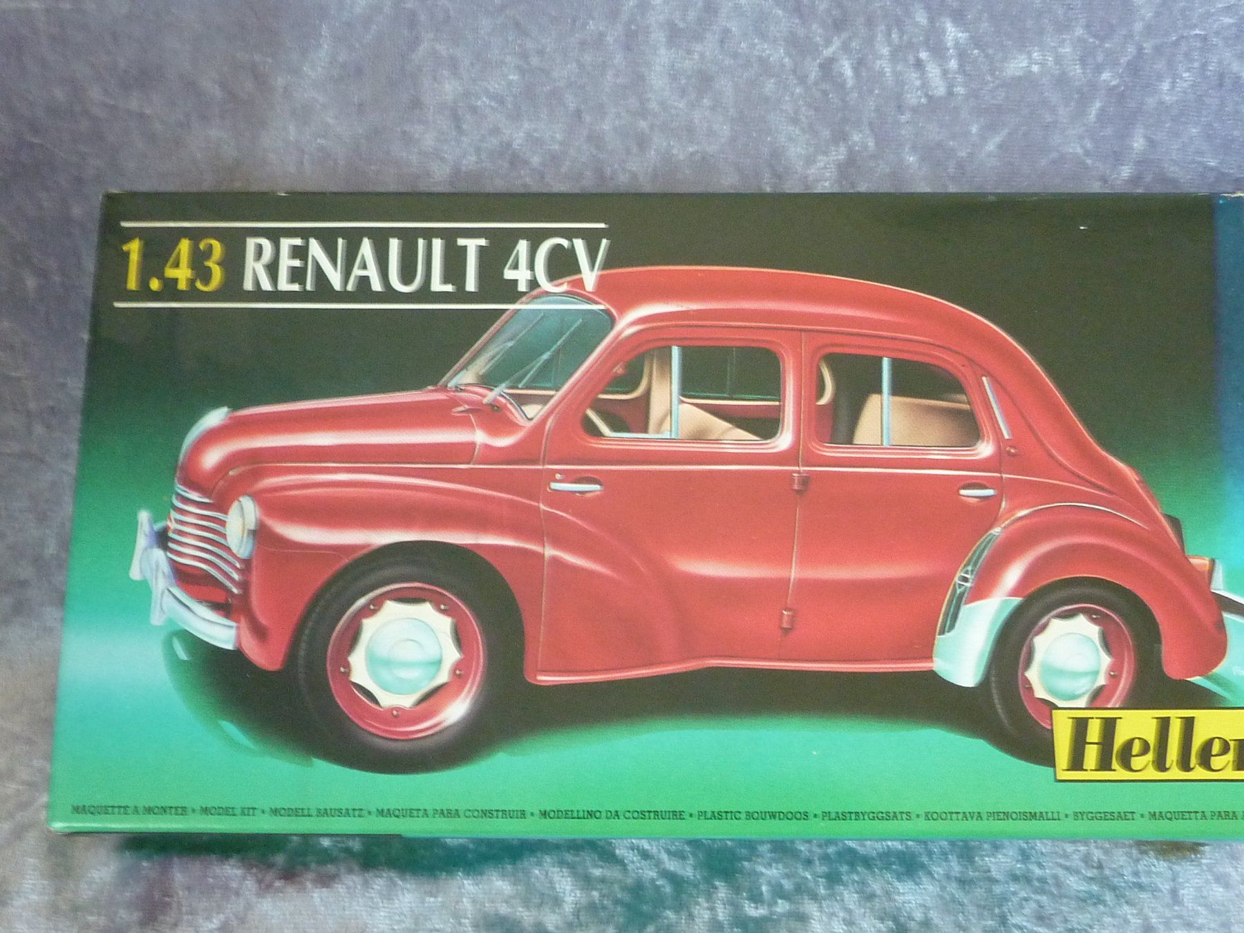 Heller Modellautos: Renault 4CV 1:43 – Neu und originalverpackt aus Dürrenäsch von modellautos4you