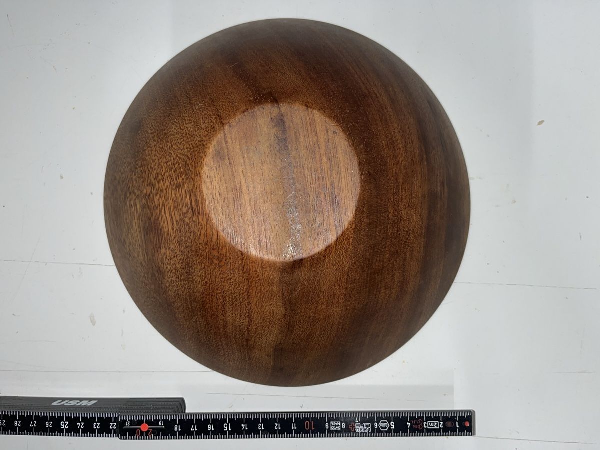 Ciotole: Teakschale 25cm dm, H 9,5cm – Usato da Niederurnen venduto da gebrauchtbrauchbar 2