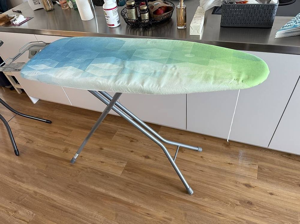 Lelico Bügeltischbezug 90x30cm - Gepolsterter Bezug Mit Wattepad Gegen Anbrennen