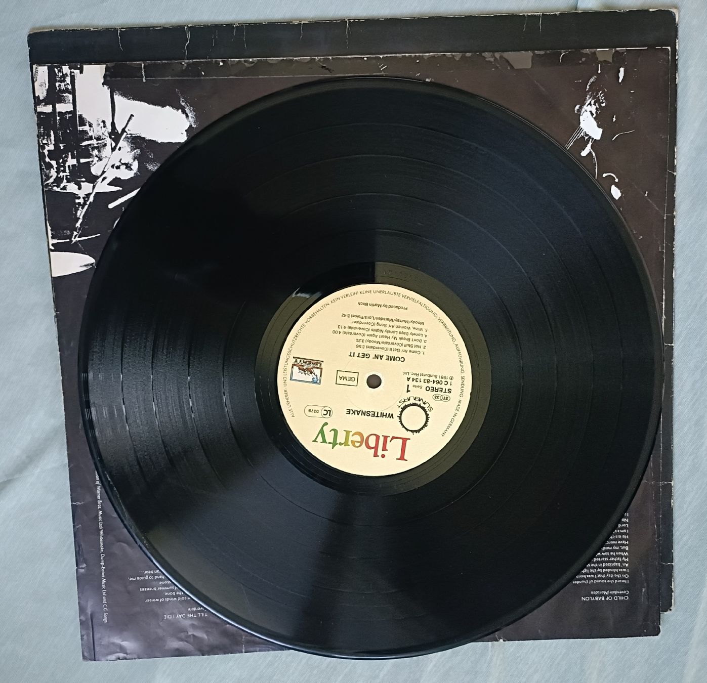 Vinyles: WHITESNAKE - Come an' get it LP – D'occasion à Luzern par cryptonic79 2