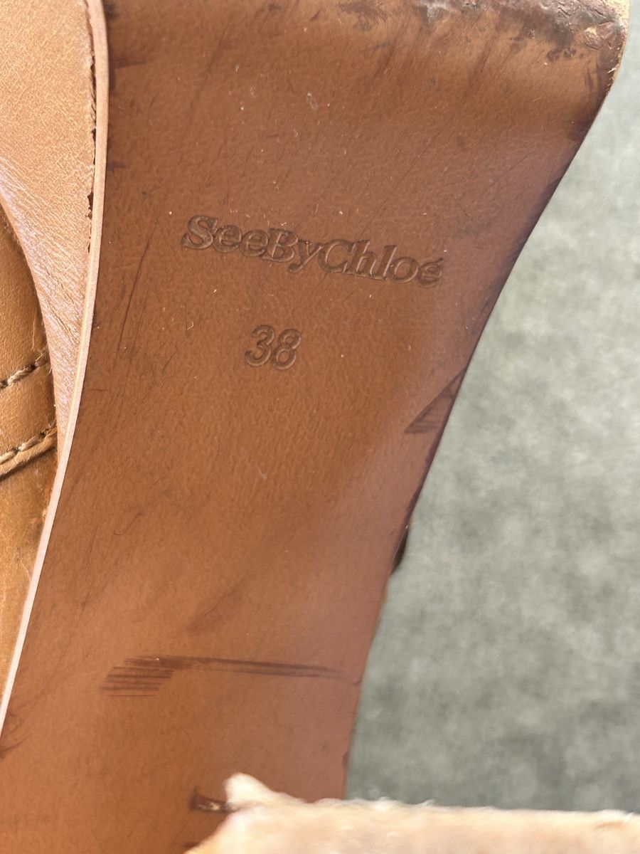 Chloé Scarpe da donna: Bottines See By Chloe cuir – Usato da Lully VD venduto da Garance040 6