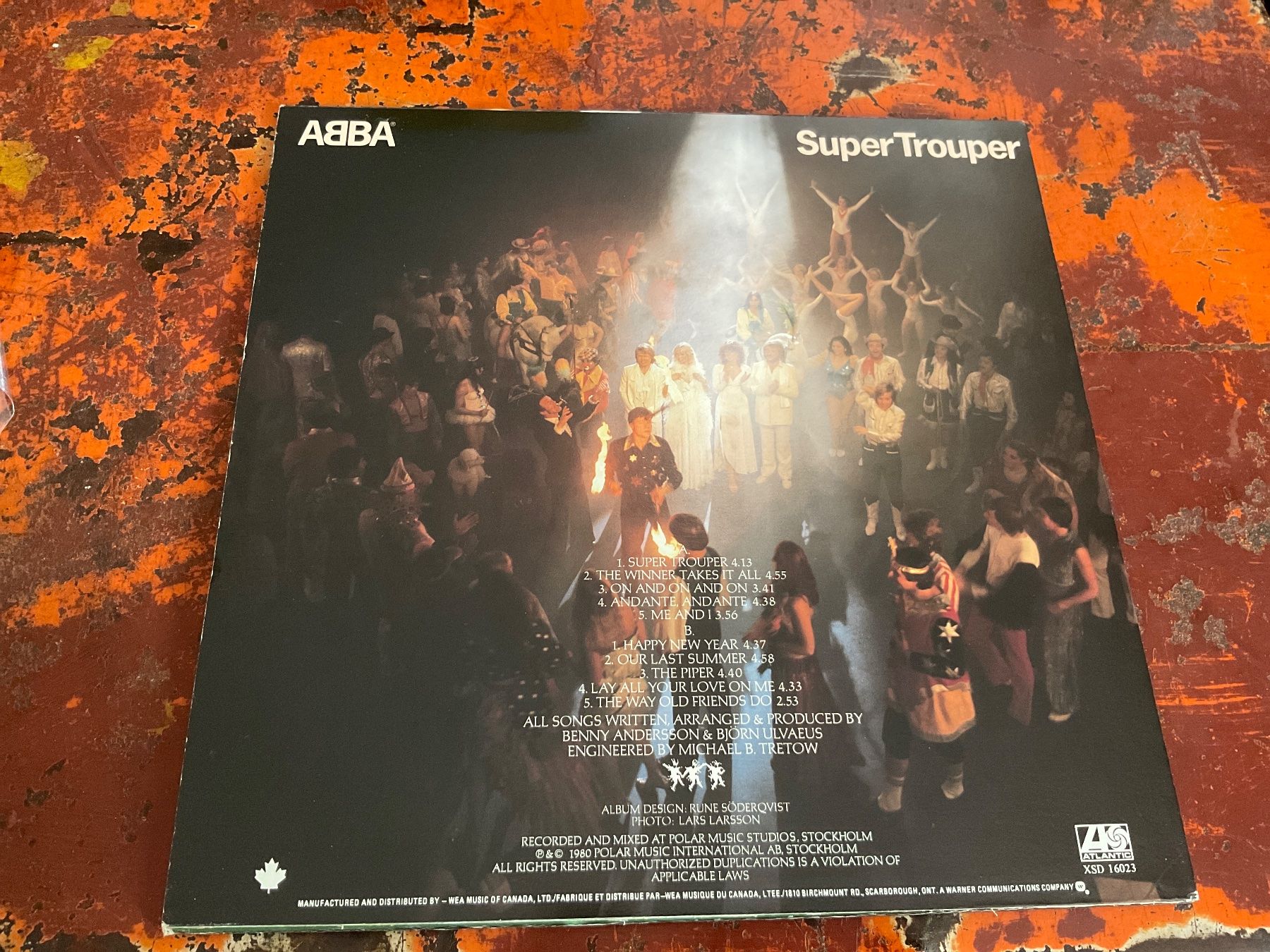 Vinyles: ABBA Super Trouper LP – D'occasion à Delémont par vinylfreak01 1