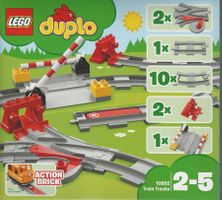 LEGO DUPLO 10882 BINARI FERROVIARI  new‪‪‪
