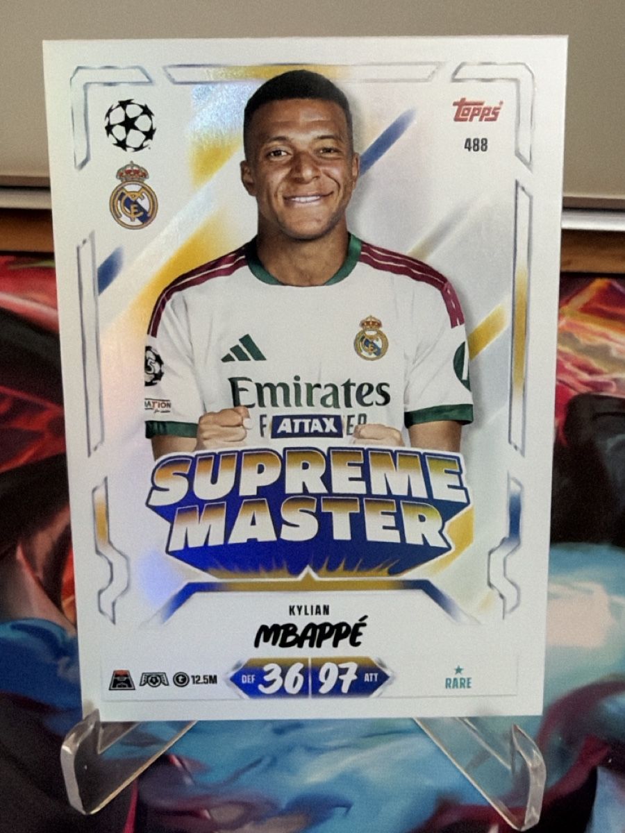 Topps Sammelbilder & Trading cards: Topps Match Attax 2026/27 Mbappe – Neu (gemäss Beschreibung) aus Muolen von Pelon1