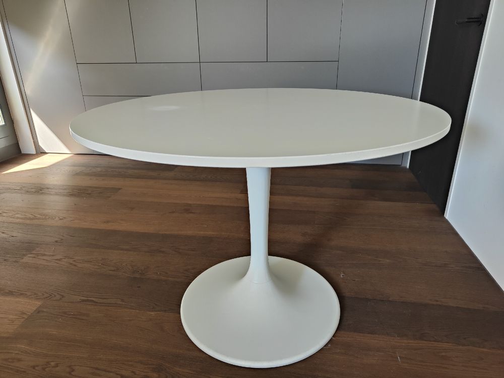 Erstaunlich Ikea Tisch Weiss Rund Bild