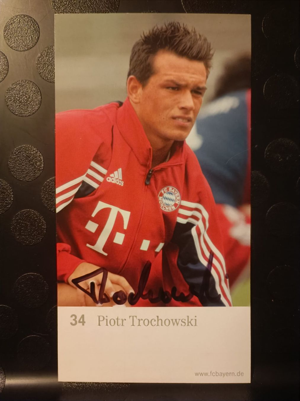 Autografi: Piotr Trochowski - Bayern München - handsigniert – Usato da Menziken venduto da Artographs