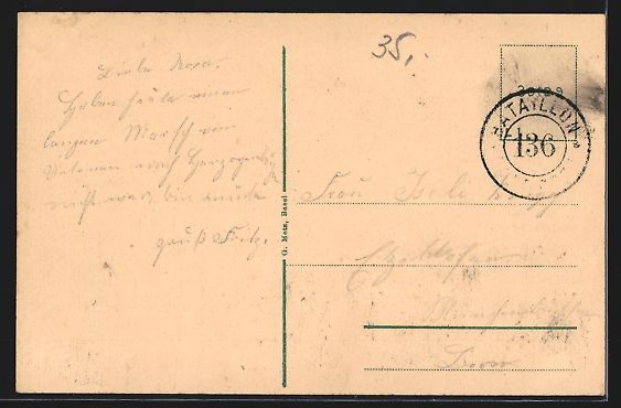Ansichtskarten: Herzogenbuchsee, Kirchgasse mit Hotel, P – Gebraucht aus Berlin von bartko-reher 1