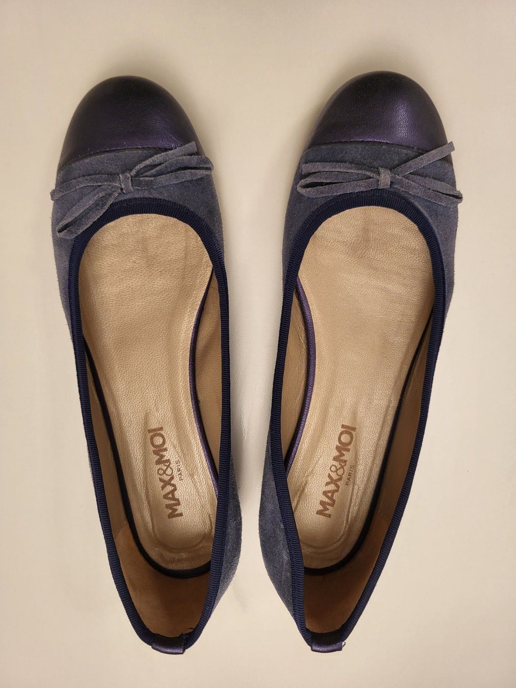 Max & Moi Scarpe da donna: Max&Moi Ballerinas, Gr. 39 - blau, Leder – Usato da Baar venduto da clar6