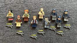 Lego Jurassic World Minifiguren | 9 Stk.